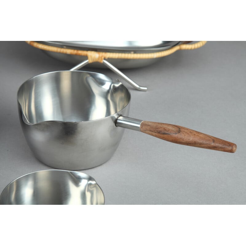 Dana DFA and Lundtofte kitchen utensils in stainless steel - 1960s
