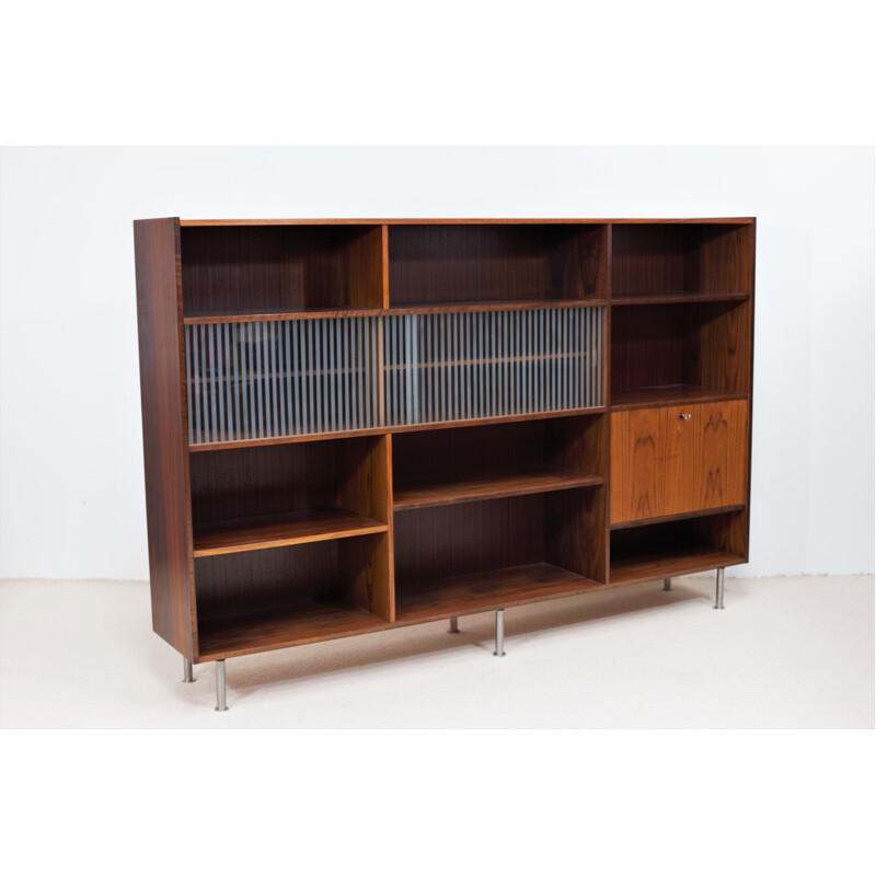 Vintage rosewood bookcase for Lem