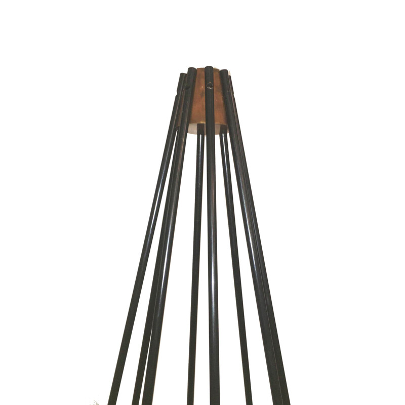 Vintage "Siluro" floor lamp by Angelo Lelli and Ettore Sottsass for Arredoluce, Italy 1957