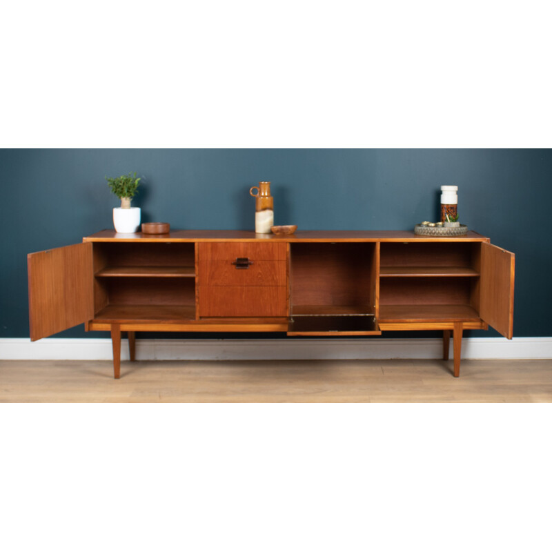 Vintage teak Corinthian sideboard by Nathan, 1960s