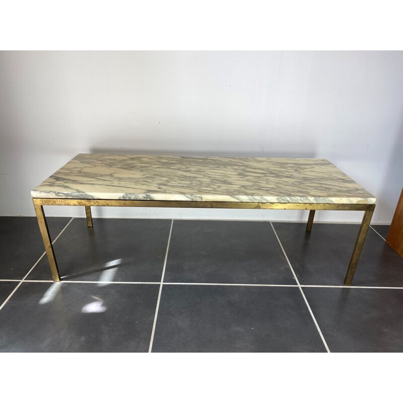 Vintage marble coffee table, 1960