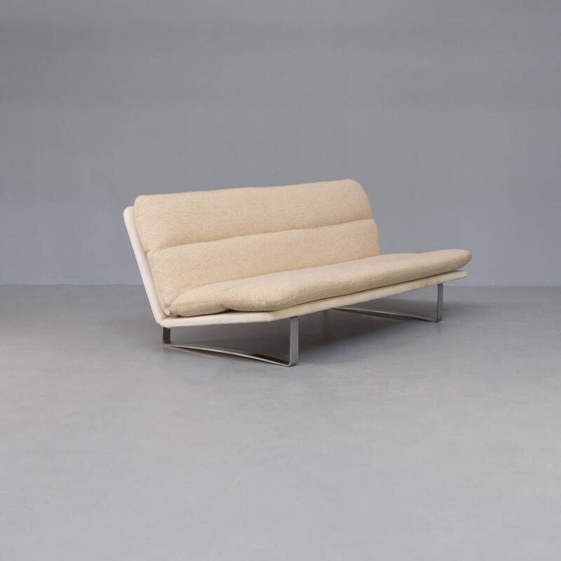 Vintage C684 three seat sofa by Kho Liang Ie for Artifort, 1960s