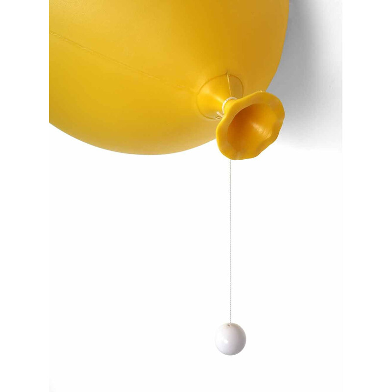 Lampada da parete vintage a palloncino di Yves Christin per Bilumen, 1984