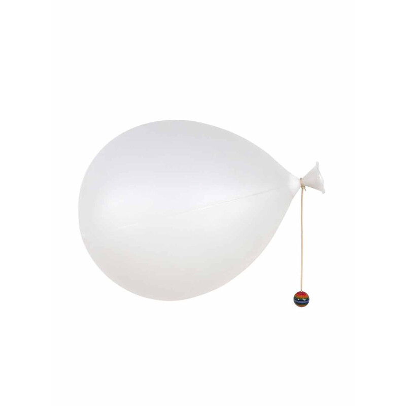 Vintage balloon wall lamp by Yves Christin for Bilumen, 1984