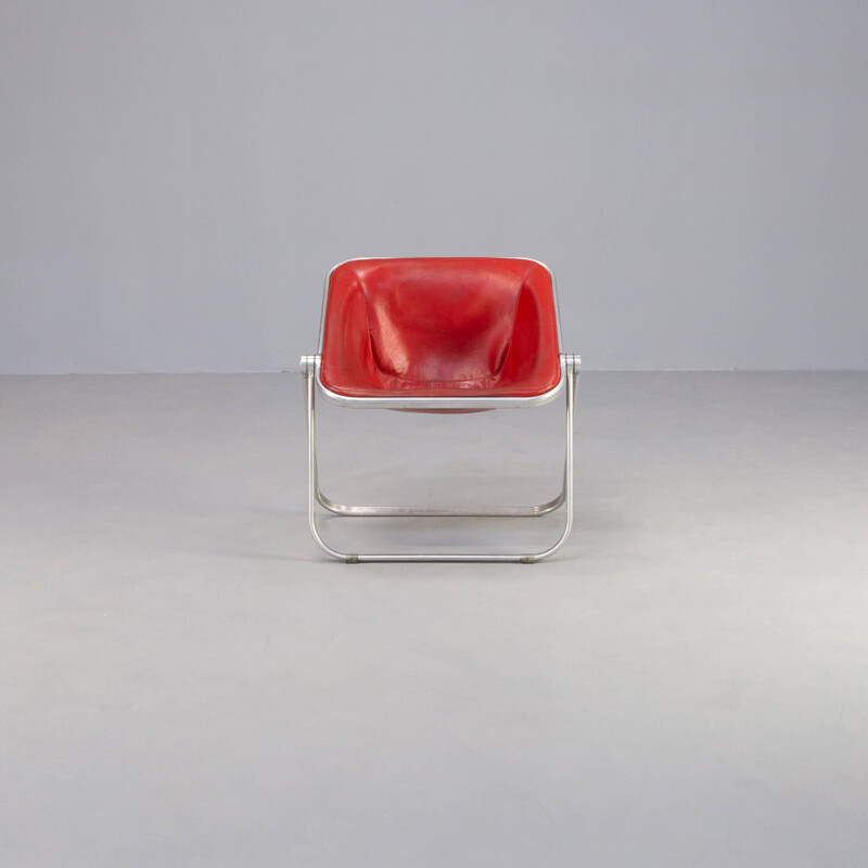 Vintage "Plona" folding armchair by Giancarlo Piretti for Castelli, 1969