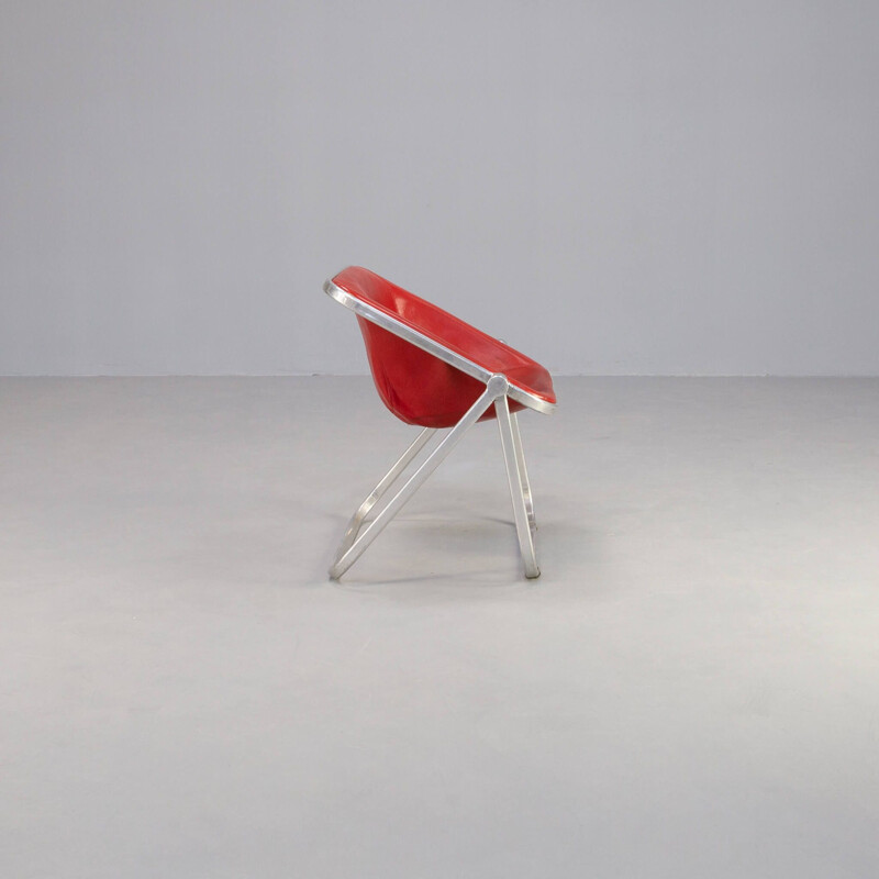 Sillón plegable vintage "Plona" de Giancarlo Piretti para Castelli, 1969