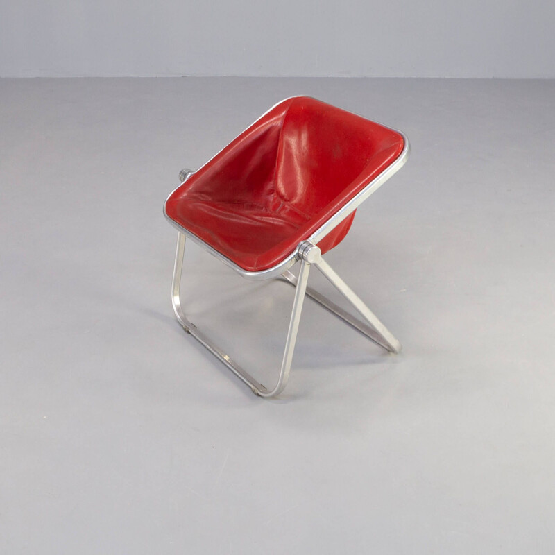 Vintage "Plona" folding armchair by Giancarlo Piretti for Castelli, 1969