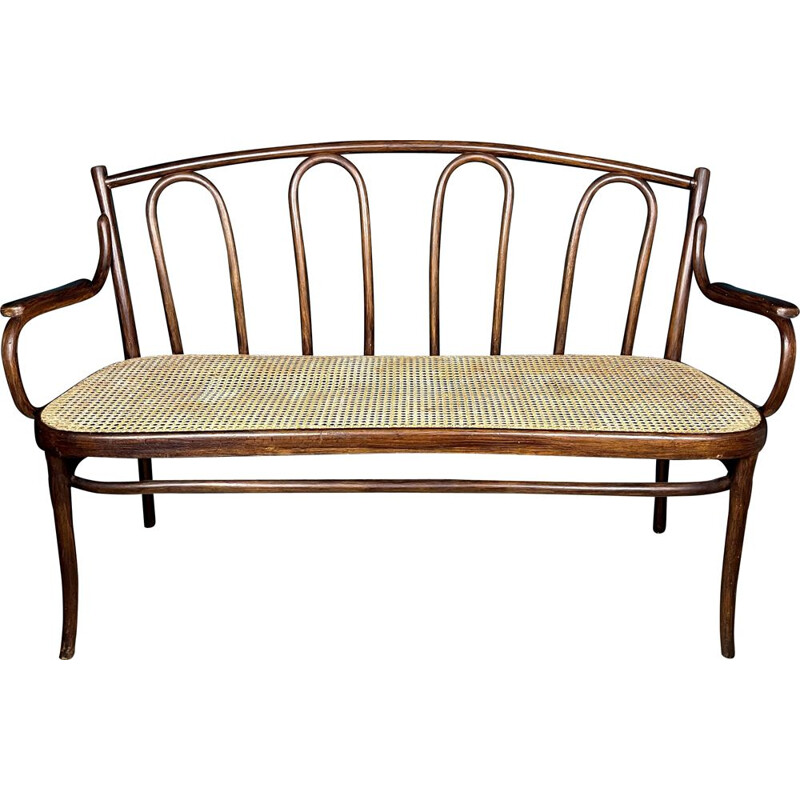 Vintage bench Nr. 56 by Gebrüder Thonet, Austria 1930s