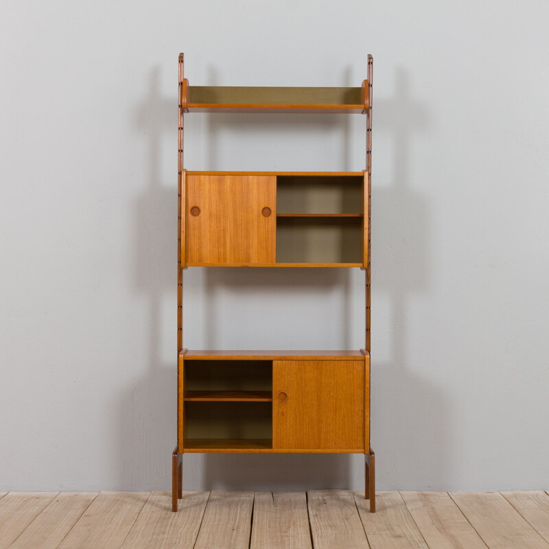Vintage Ergo bookcase in teak by John Texmon and Einar Blindheim, Norway 1960s
