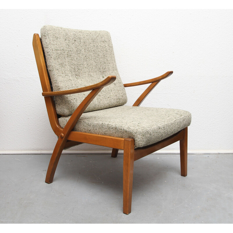 Armchair in pastell green - 1950s