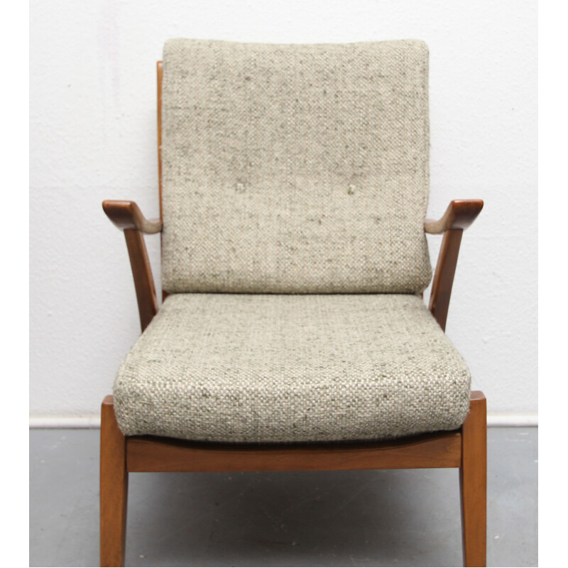 Armchair in pastell green - 1950s