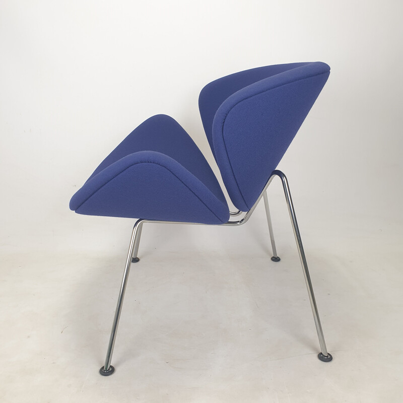 Sillón naranja vintage de Pierre Paulin para Artifort, 1980