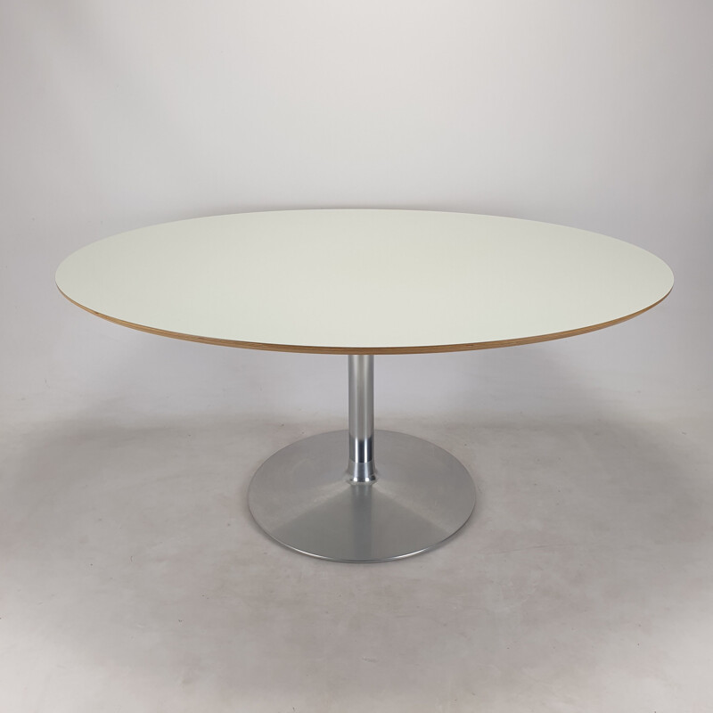 Vintage oval table by Pierre Paulin for Artifort, 1960