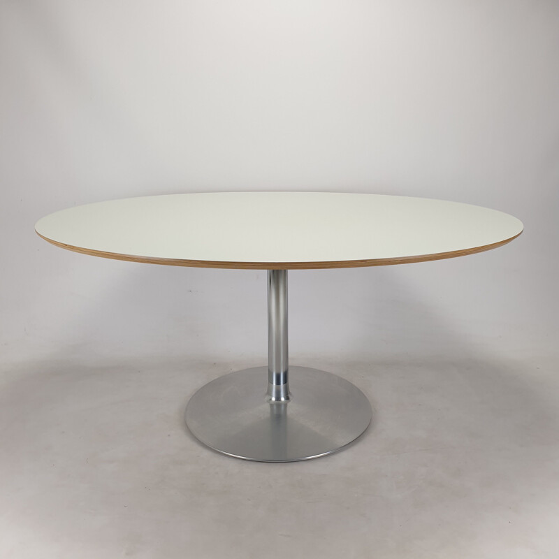 Table vintage ovale par Pierre Paulin pour Artifort, 1960