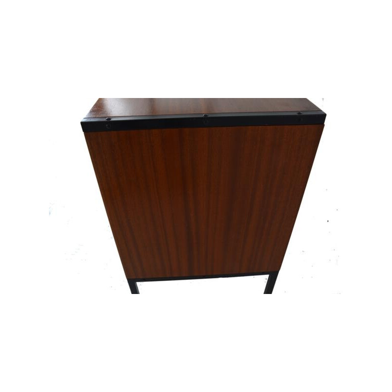 Teak sideboard with sliding doors, A.R.P - 1950s