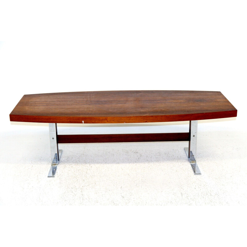 Vintage rosewood coffee table by Johannes Andersen, Denmark 1960