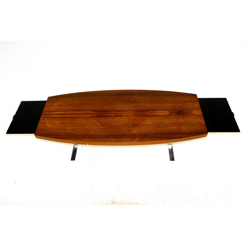 Mesa de centro vintage de palisandro de Johannes Andersen, Dinamarca 1960