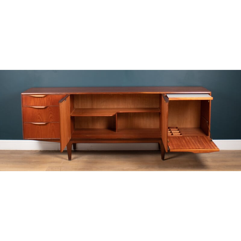 Vintage teak sideboard by Tom Robertson for Mcintosh, 1960