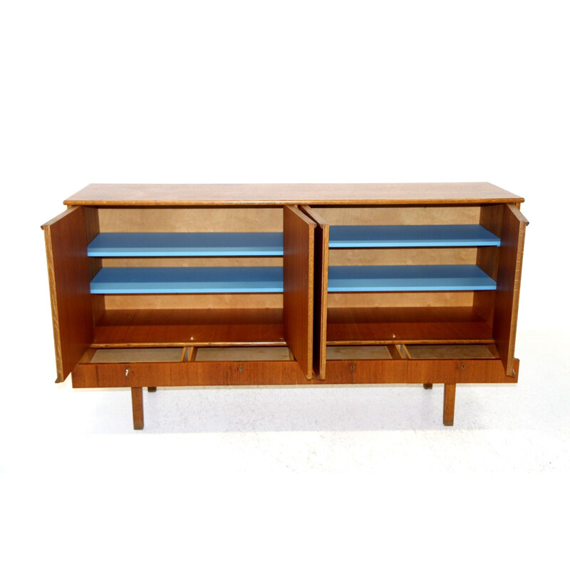 Scandinavian teak sideboard, Sweden 1960