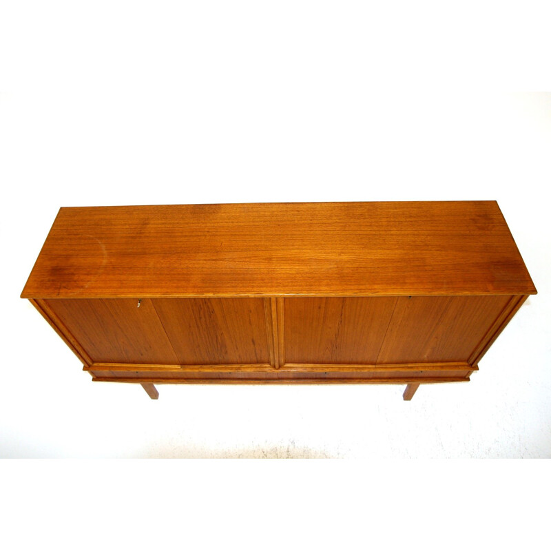 Credenza scandinava in teak, Svezia 1960