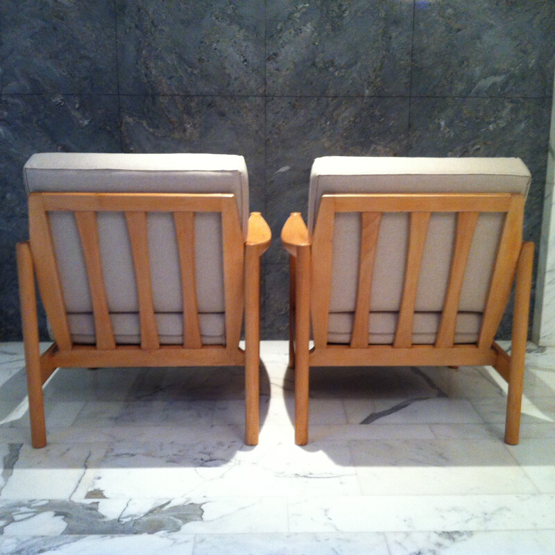 Soviets pair of armchairs - 1960s