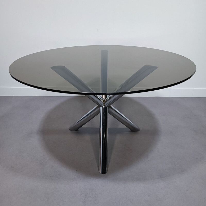 Runder Vintage-Tisch von Renato Zevi für Roche Bobois, 1970