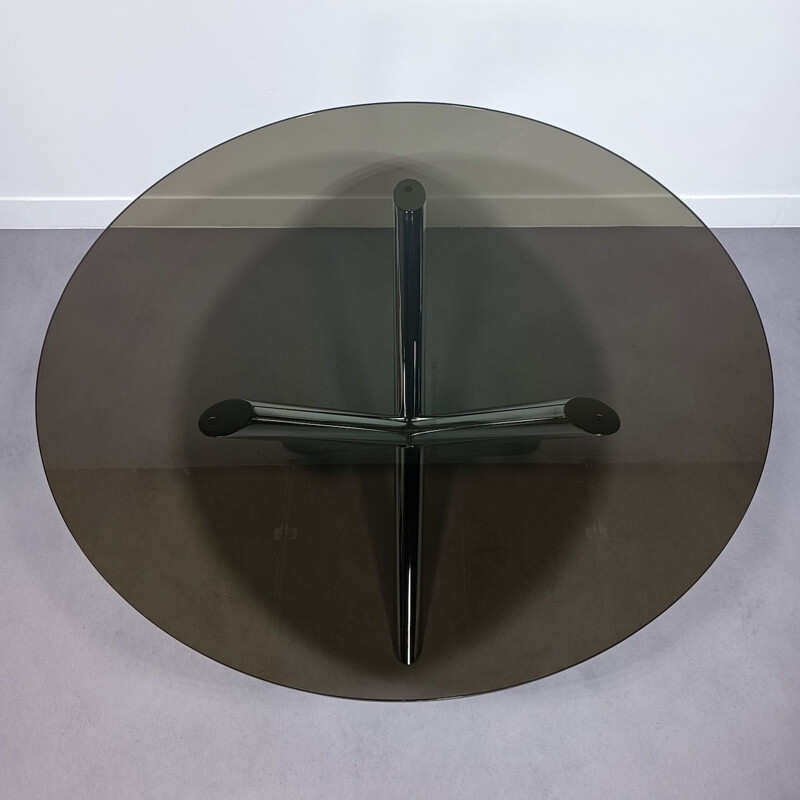 Ronde vintage tafel van Renato Zevi voor Roche Bobois, 1970