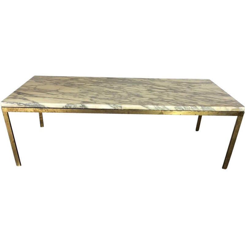 Vintage marble coffee table, 1960