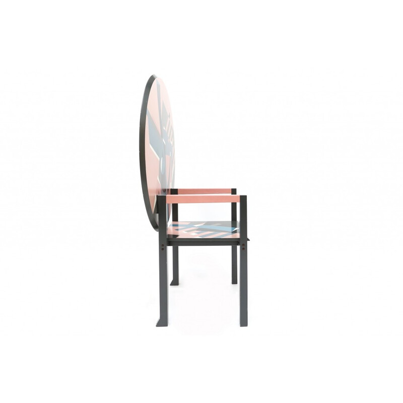 Vintage convertible chair into table, Alessandro MENDINI - 1984