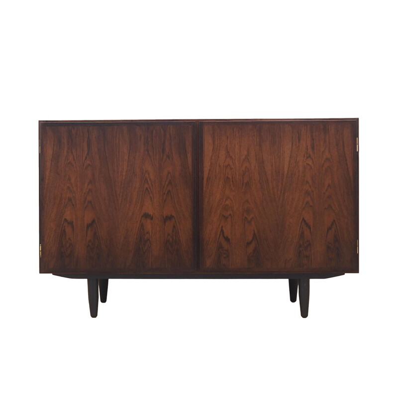 Vintage Danish rosewood highboard by Omann Jun, 1970s