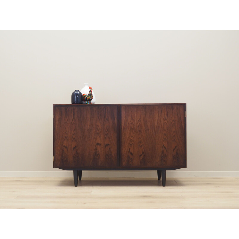 Vintage Danish rosewood highboard by Omann Jun, 1970s