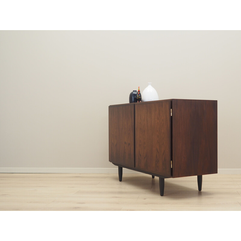 Vintage Danish rosewood highboard by Omann Jun, 1970s