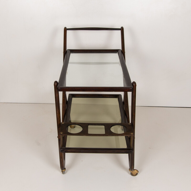 Vintage bar trolley by Cesare Lacca, 1950s