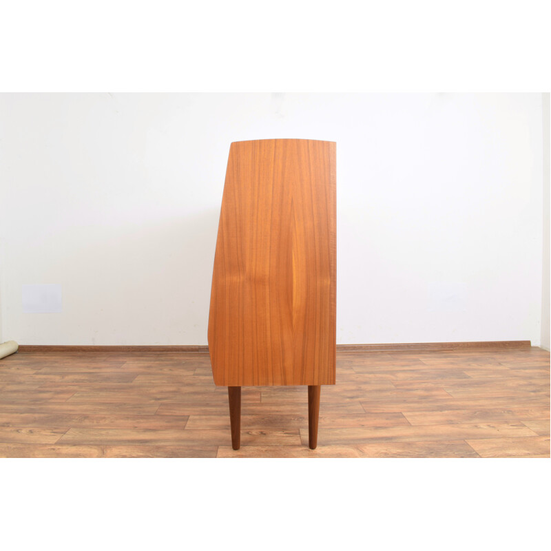 Mid-century Danish teak highboard, 1960s