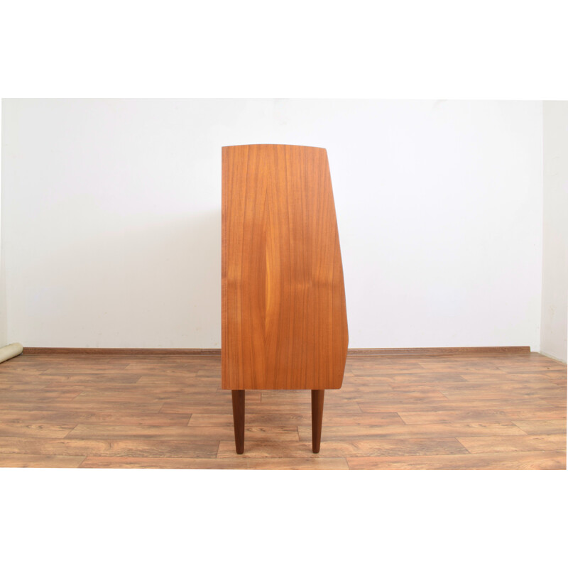 Mid-century Danish teak highboard, 1960s