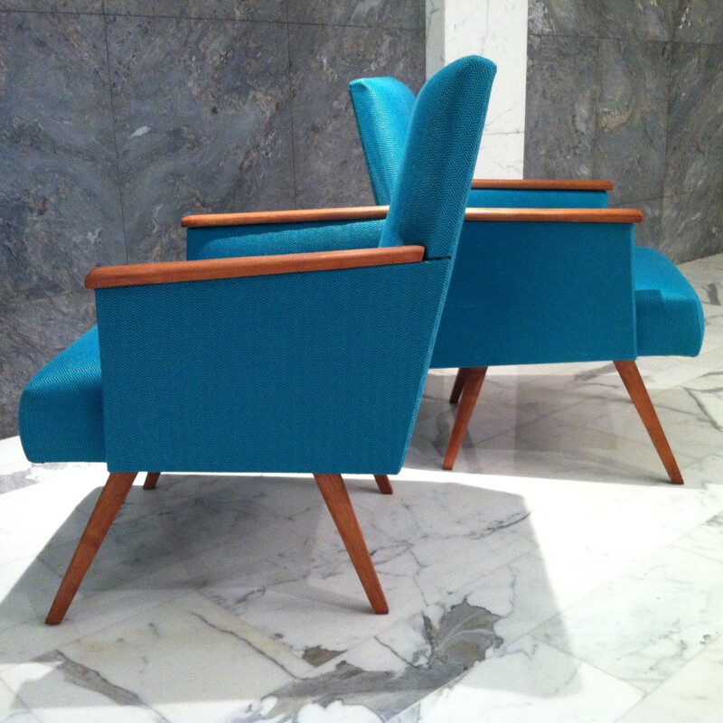 Soviets pair of armchairs - 1970s