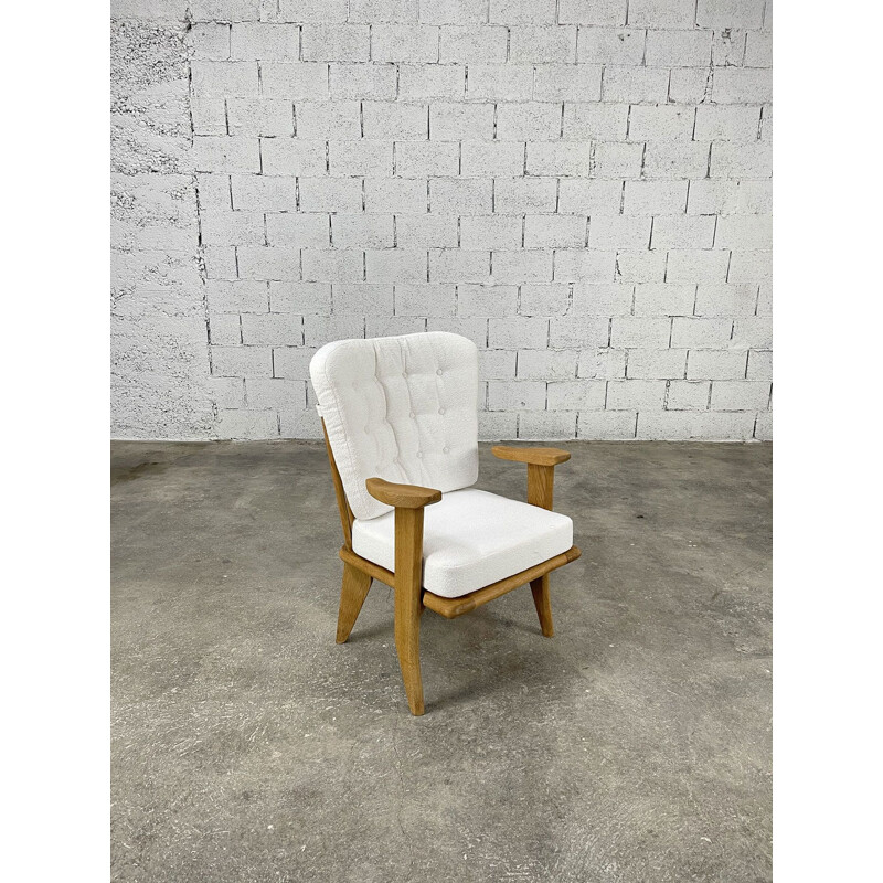 Vintage fauteuil van Guillerme en Chambron voor Votre Maison, 1950