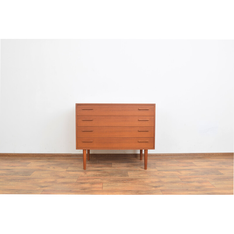 Commode vintage en teck par Kai Kristiansen pour Fm Møbler, Danemark 1960