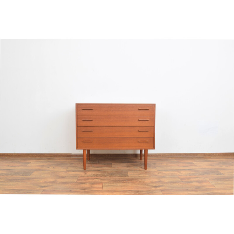 Vintage teak chest of drawers by Kai Kristiansen for Fm Møbler, Denmark 1960