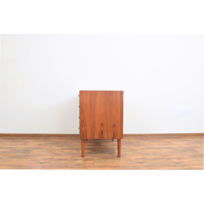 Vintage teak chest of drawers by Kai Kristiansen for Fm Møbler, Denmark 1960