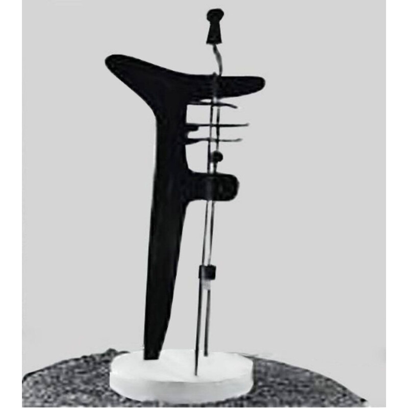 Lampada scultorea vintage "Wakai Hito" di Isamu Noguchi