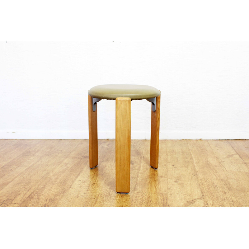 Set of 3 vintage stools by Bruno Rey, 1960