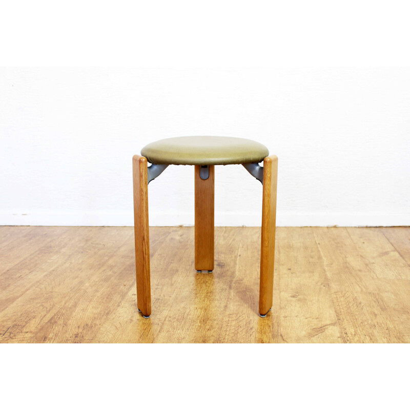 Set of 3 vintage stools by Bruno Rey, 1960