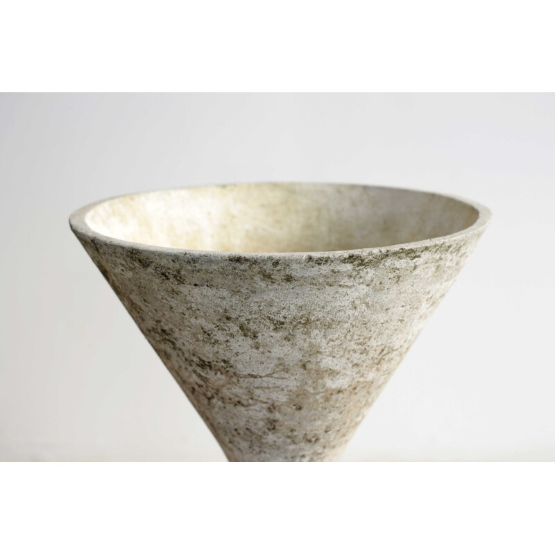 Planter Cement Diabolo, WIlly GUHL - 1950s