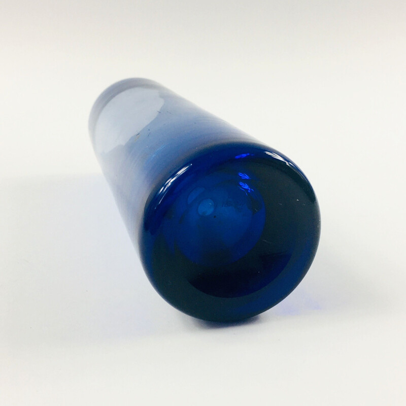 Vintage Scandinavian glass vase by Per Lütken for Holmegaard, Denmark 1950s