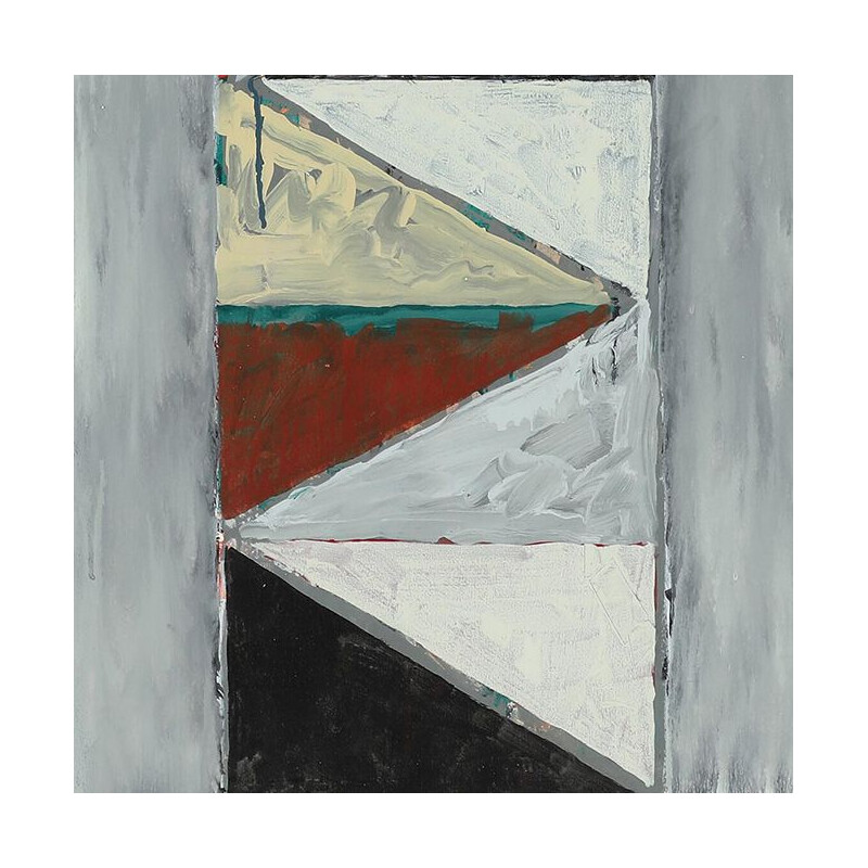 Vintage abstract composition by Niklas Anderberg, Sweden 1984