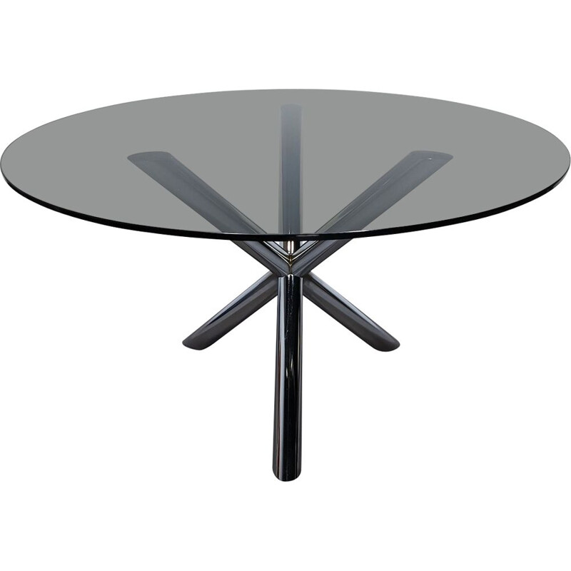 Table vintage ronde de Renato Zevi pour Roche Bobois, 1970