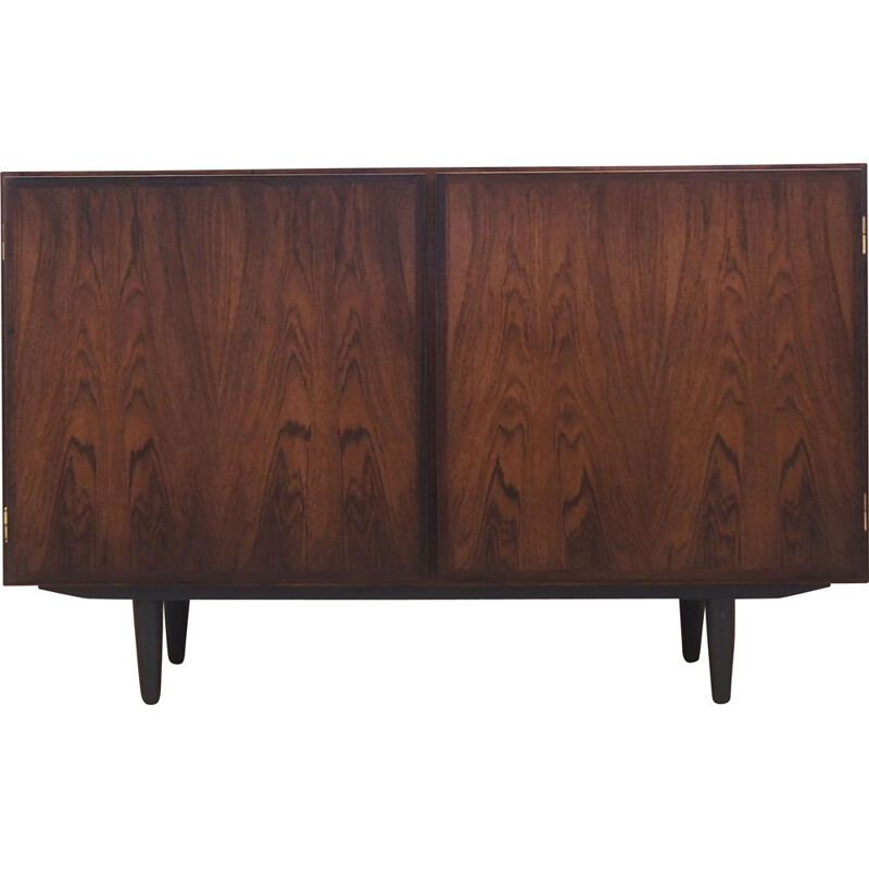 Vintage Danish rosewood highboard by Omann Jun, 1970s