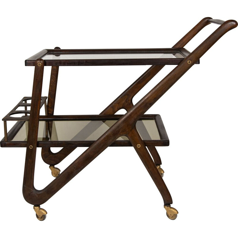 Vintage bar trolley by Cesare Lacca, 1950s