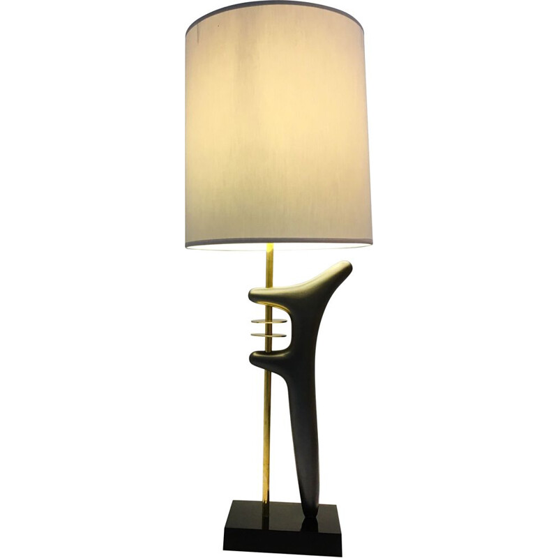 Vintage "Wakai Hito" sculpture lamp by Isamu Noguchi